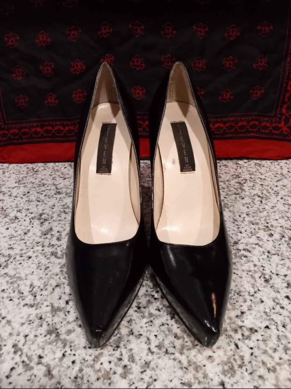 Steve Madden Patent Pointed-Toe Pumps - Elegant Women's Heels